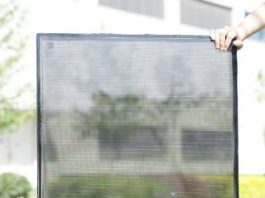 transparent solar panel