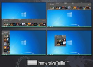 immersive taille