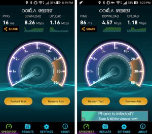 speedtest rocket vpn